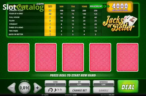 Οθόνη2. Jacks or Better (iSoftBet) Κουλοχέρης