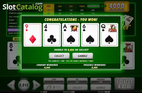 Οθόνη5. Jacks or Better (iSoftBet) Κουλοχέρης