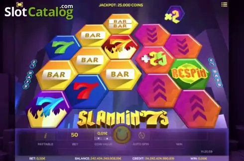 Απάντηση. Slammin' 7s Κουλοχέρης