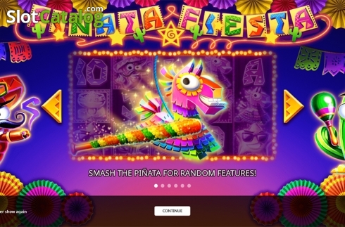 Οθόνη2. Pinata Fiesta (iSoftBet) Κουλοχέρης