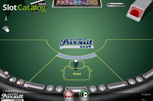 Οθόνη2. Poker Pursuit (iSoftBet) Κουλοχέρης