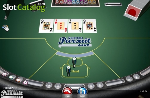 Οθόνη3. Poker Pursuit (iSoftBet) Κουλοχέρης