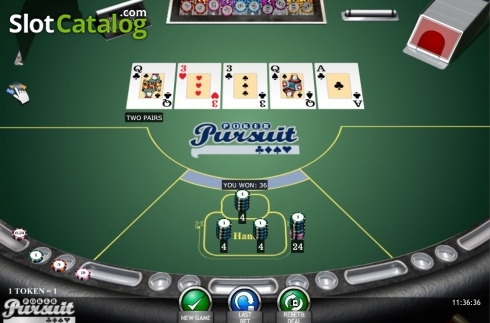 Οθόνη4. Poker Pursuit (iSoftBet) Κουλοχέρης