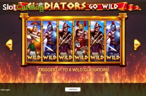 Οθόνη2. Gladiators Go Wild Κουλοχέρης 