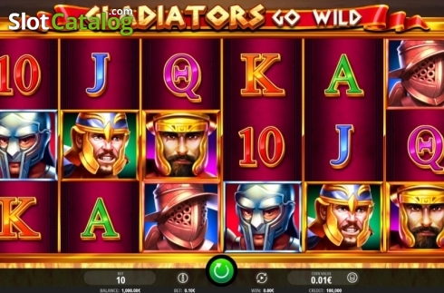 Οθόνη3. Gladiators Go Wild Κουλοχέρης 