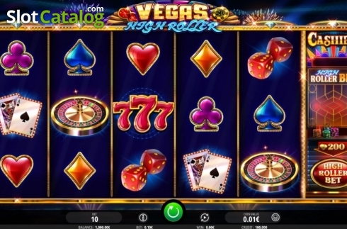 Οθόνη3. Vegas High Roller Κουλοχέρης