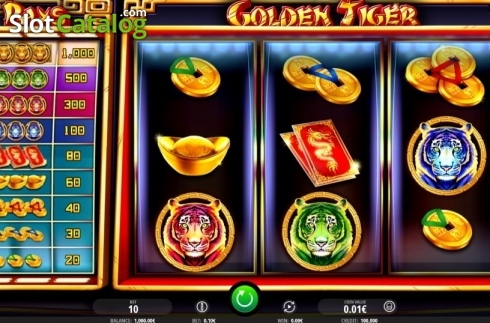 Οθόνη3. Golden Tiger (iSoftBet) Κουλοχέρης