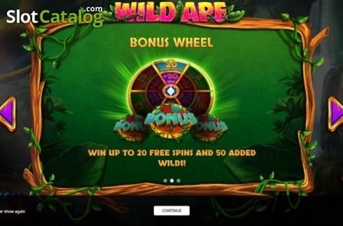Οθόνη2. Wild Ape Κουλοχέρης 