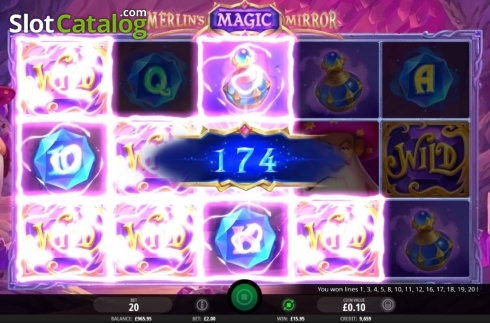 Οθόνη5. Merlin's Magic Mirror Κουλοχέρης