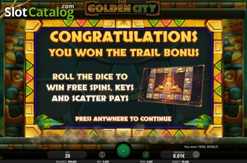 Οθόνη5. The Golden City (iSoftBet) Κουλοχέρης
