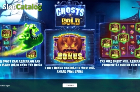 Οθόνη2. Ghosts 'N' Gold Κουλοχέρης