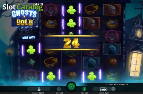 Οθόνη4. Ghosts 'N' Gold Κουλοχέρης