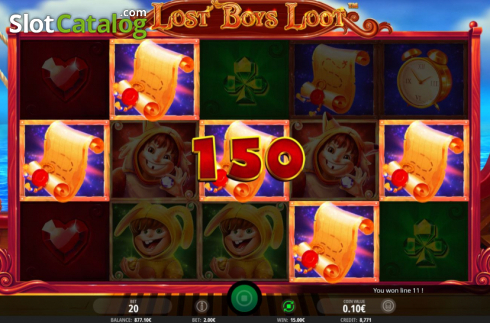 Οθόνη6. Lost Boys Loot Κουλοχέρης