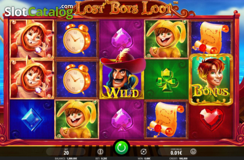 Οθόνη3. Lost Boys Loot Κουλοχέρης