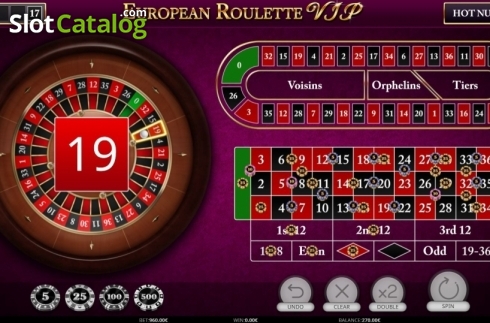 Οθόνη4. European Roulette VIP (iSoftBet) Κουλοχέρης