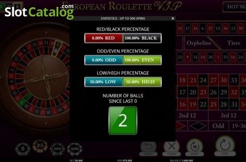 Οθόνη7. European Roulette VIP (iSoftBet) Κουλοχέρης