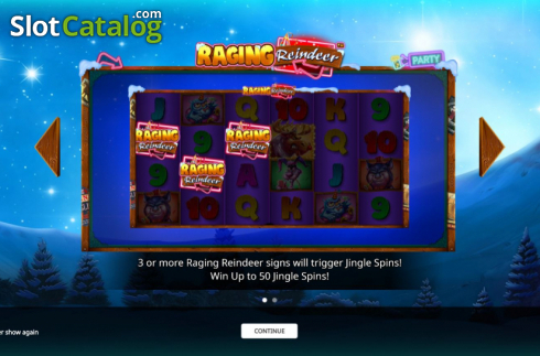 Οθόνη2. Raging Reindeer Κουλοχέρης