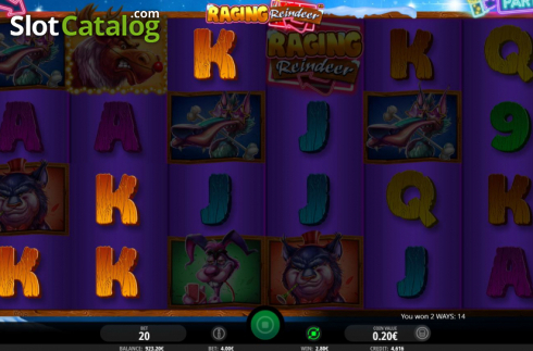 Οθόνη5. Raging Reindeer Κουλοχέρης
