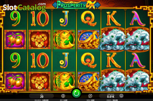 Οθόνη3. Prosperity Ox (iSoftBet) Κουλοχέρης