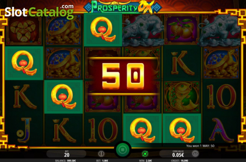 Οθόνη4. Prosperity Ox (iSoftBet) Κουλοχέρης