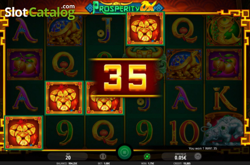 Οθόνη5. Prosperity Ox (iSoftBet) Κουλοχέρης