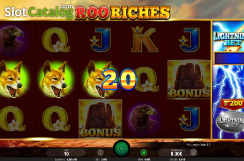 Οθόνη6. Roo Riches Κουλοχέρης
