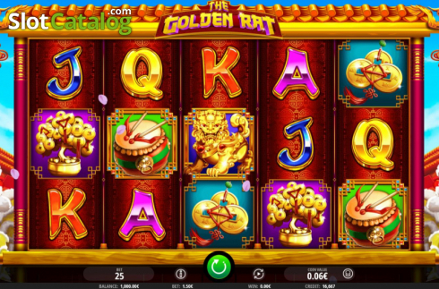 Οθόνη3. The Golden Rat (iSoftBet) Κουλοχέρης