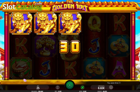 Οθόνη4. The Golden Rat (iSoftBet) Κουλοχέρης