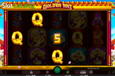 Οθόνη5. The Golden Rat (iSoftBet) Κουλοχέρης