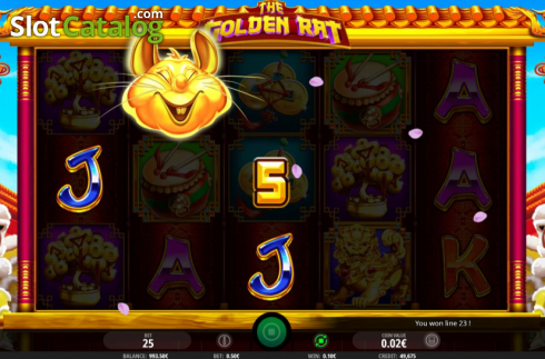 Οθόνη6. The Golden Rat (iSoftBet) Κουλοχέρης
