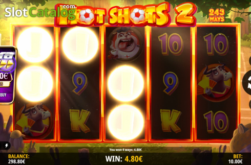 Οθόνη5. Hot Shots 2 Κουλοχέρης