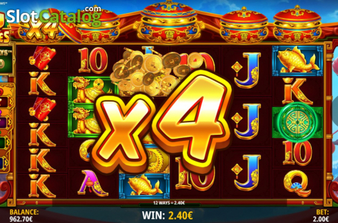 Οθόνη5. Fu Fortunes Megaways Κουλοχέρης