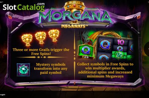 Οθόνη2. Morgana Megaways Κουλοχέρης