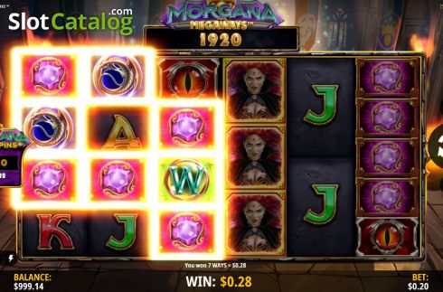 Οθόνη4. Morgana Megaways Κουλοχέρης