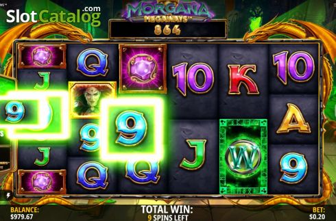 Οθόνη6. Morgana Megaways Κουλοχέρης