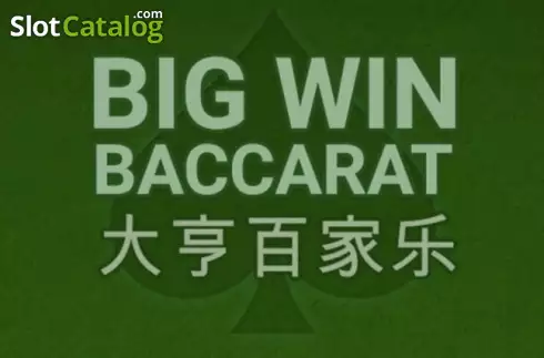 Big Win Baccarat Λογότυπο Big Win Baccarat Λογότυπο