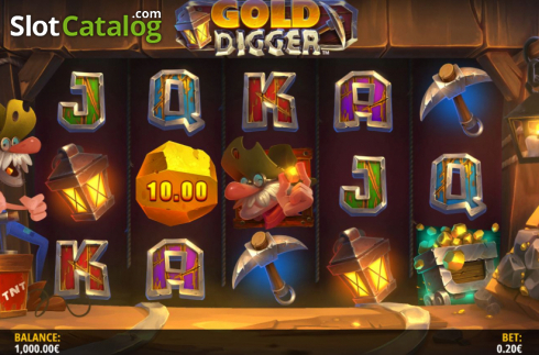 Οθόνη3. Gold Digger (iSoftBet) Κουλοχέρης