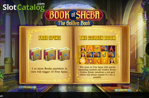 Οθόνη2. Book of Sheba (iSoftBet) Κουλοχέρης