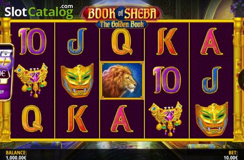 Οθόνη3. Book of Sheba (iSoftBet) Κουλοχέρης