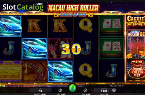 Οθόνη4. Macau High Roller Κουλοχέρης