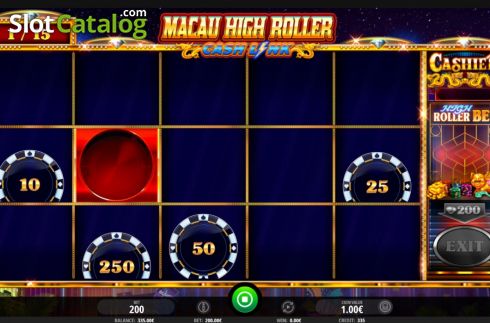 Οθόνη6. Macau High Roller Κουλοχέρης
