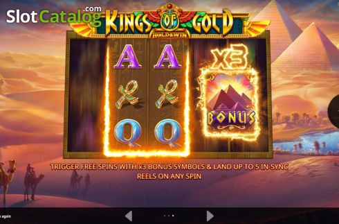 Οθόνη2. Kings of Gold Κουλοχέρης 