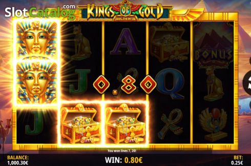 Οθόνη4. Kings of Gold Κουλοχέρης 