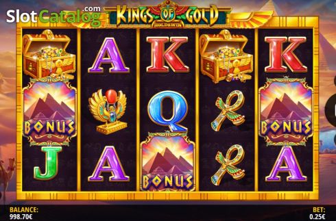 Οθόνη5. Kings of Gold Κουλοχέρης 