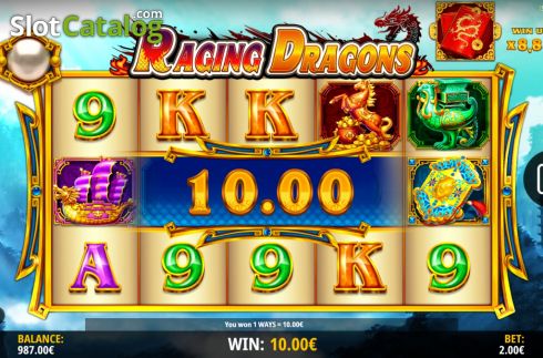 Οθόνη6. Raging Dragons Κουλοχέρης