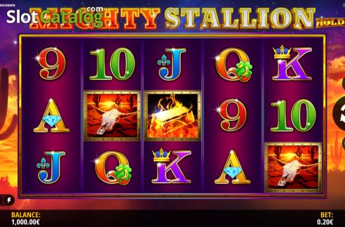Οθόνη3. Mighty Stallion Κουλοχέρης