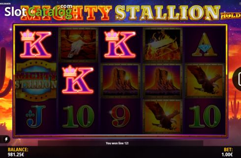 Οθόνη6. Mighty Stallion Κουλοχέρης