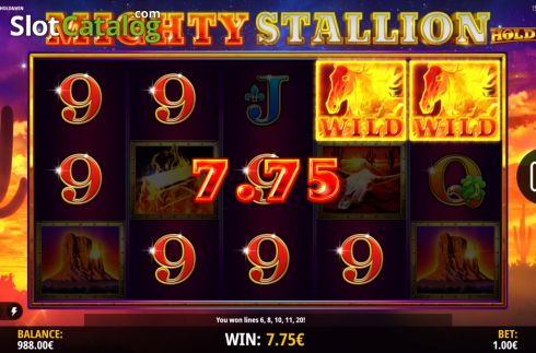 Οθόνη4. Mighty Stallion Κουλοχέρης