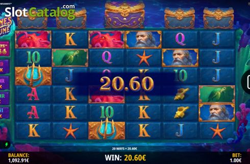 Οθόνη9. Neptunes Fortune Megaways Κουλοχέρης