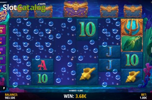Οθόνη4. Neptunes Fortune Megaways Κουλοχέρης